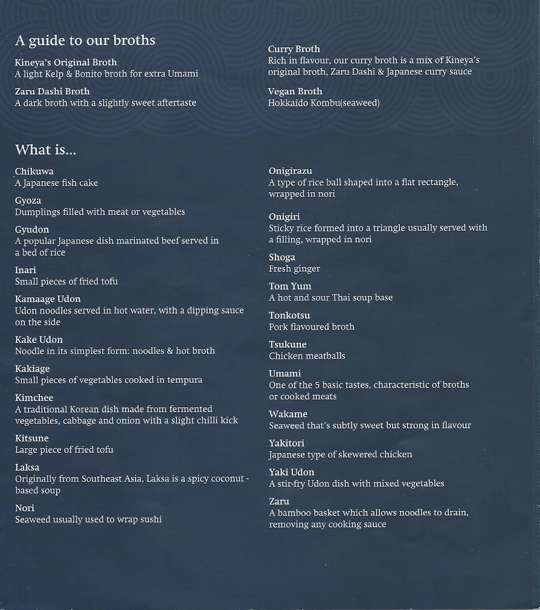 Menu Kineya Mugimaru - Cambridge-5